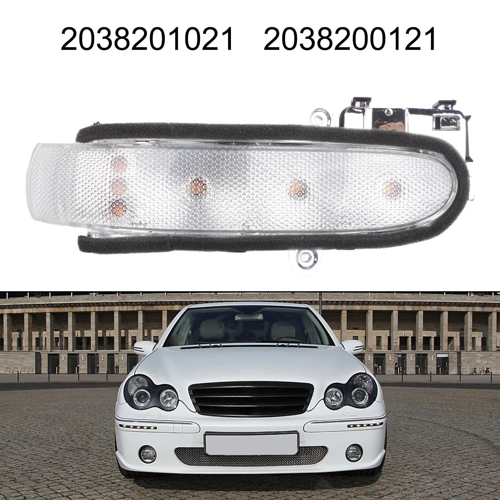 Replacement Lamp for Mercedes-Benz W203 (2000–2006)