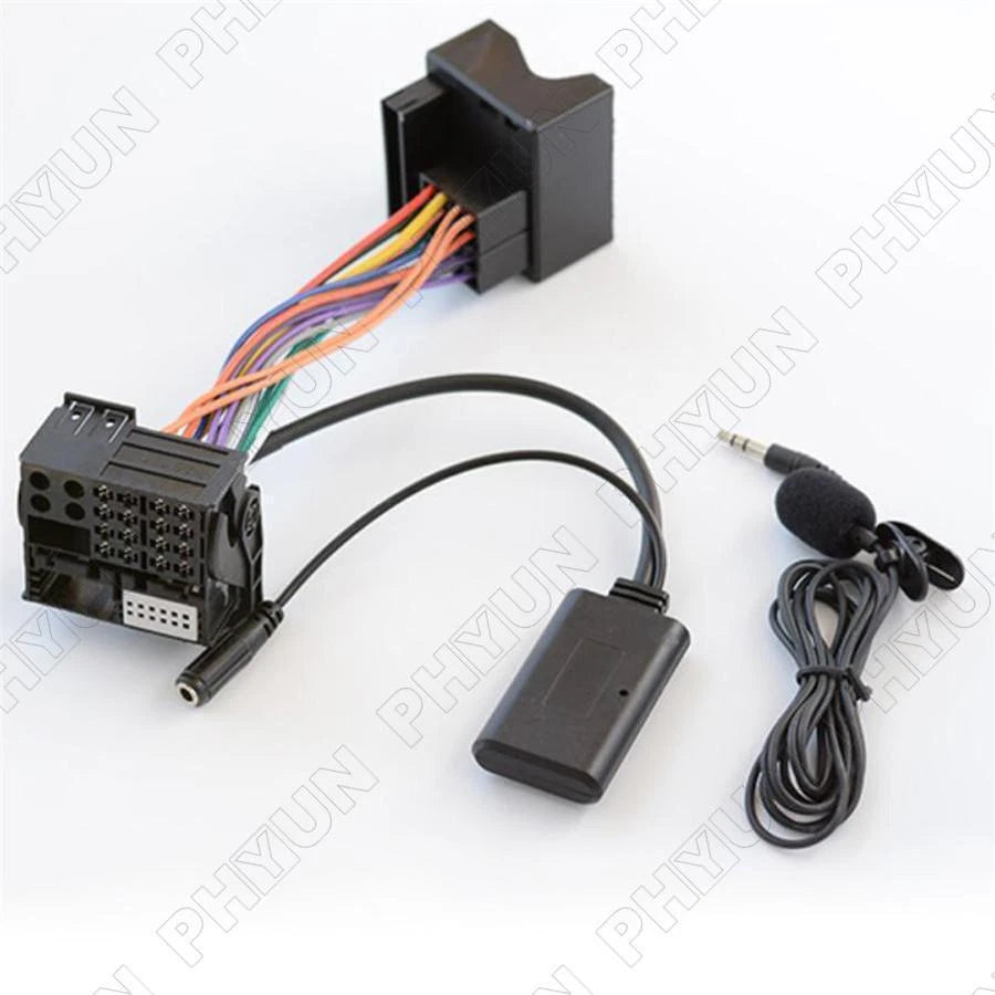 Car Radio Bluetooth Adapter AUX Audio Cable For BMW E60 E66 E70 E82 E87 E90 E92