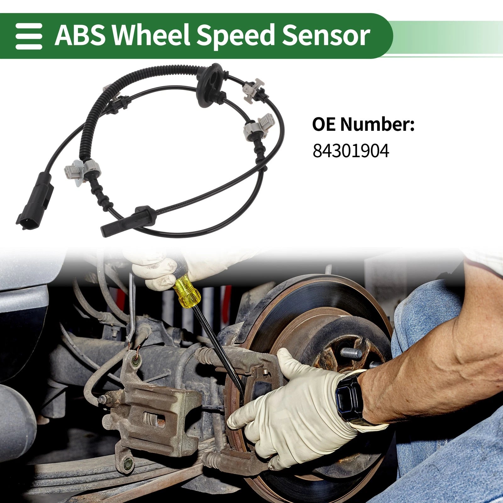ABS Wheel Speed Sensor No. 84301904 for Cadillac XT5 (2017–2022) Front Right