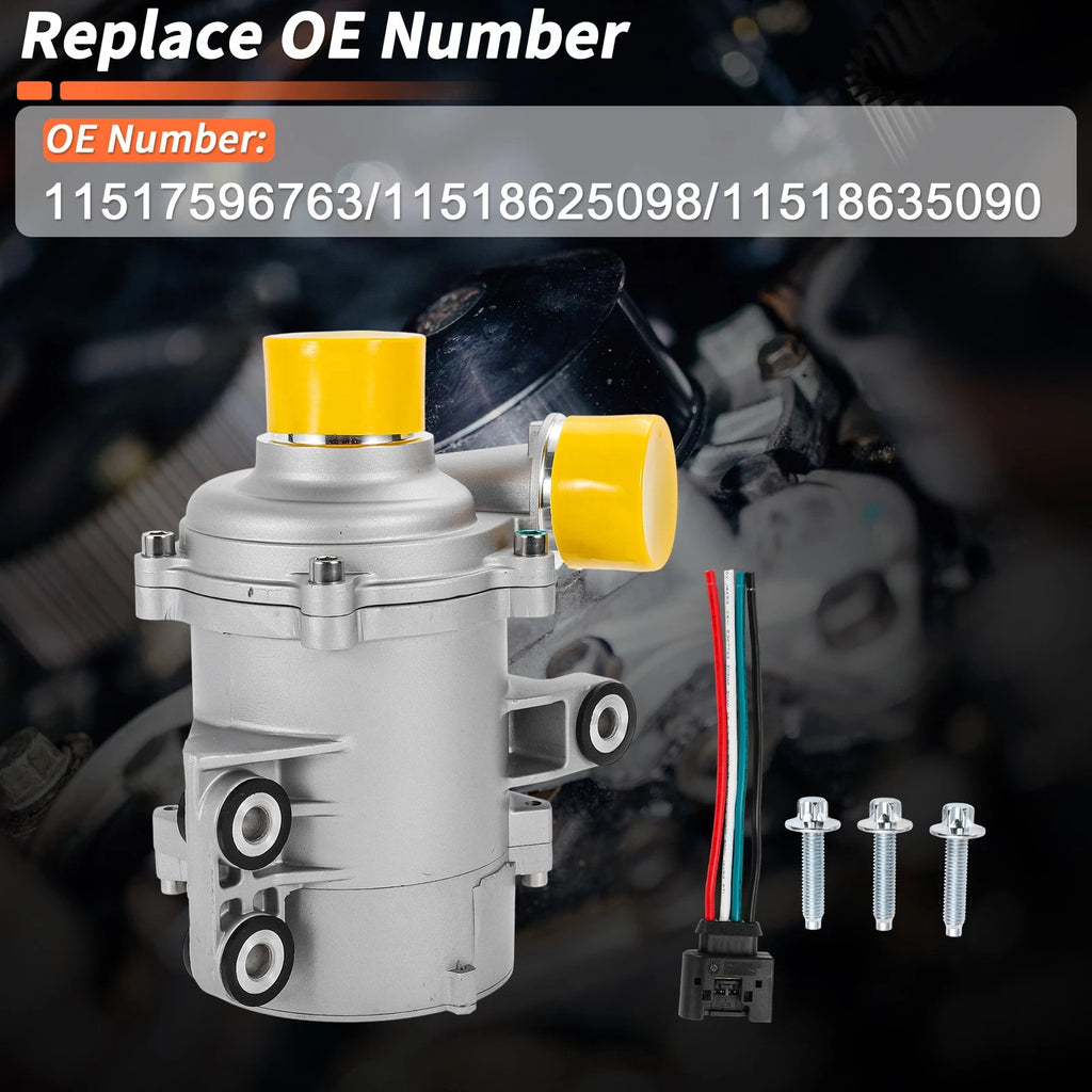 Electric Engine Water Pump Replacement for BMW X5 L6 3.0L (2014–2017)