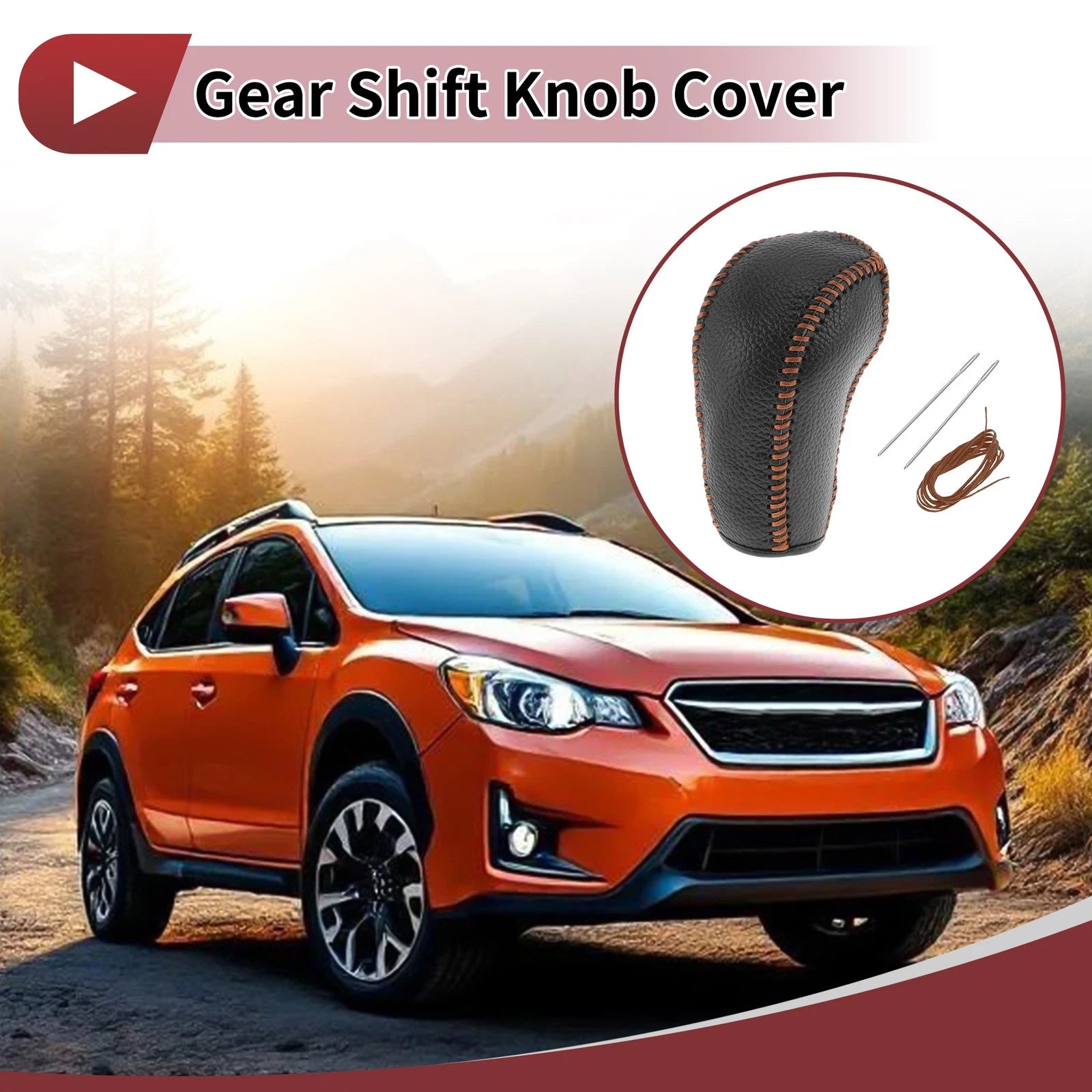 Gear Shift Knob Cover Replacement for Subaru Forester (2014–2017)