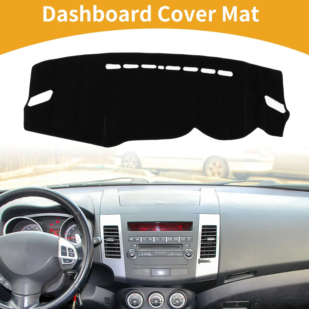 Dashboard Cover for Mitsubishi Outlander 2013-2018 Black