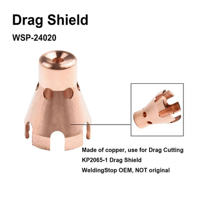 Accessory Electrode Tip for Plasma Cutting Nozzle KP2062-3B1 KP2065-1