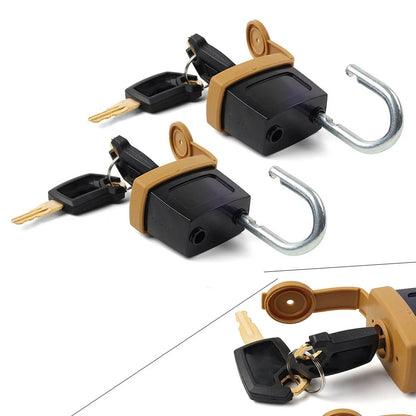 2X Padlock & Keys for Caterpillar CAT