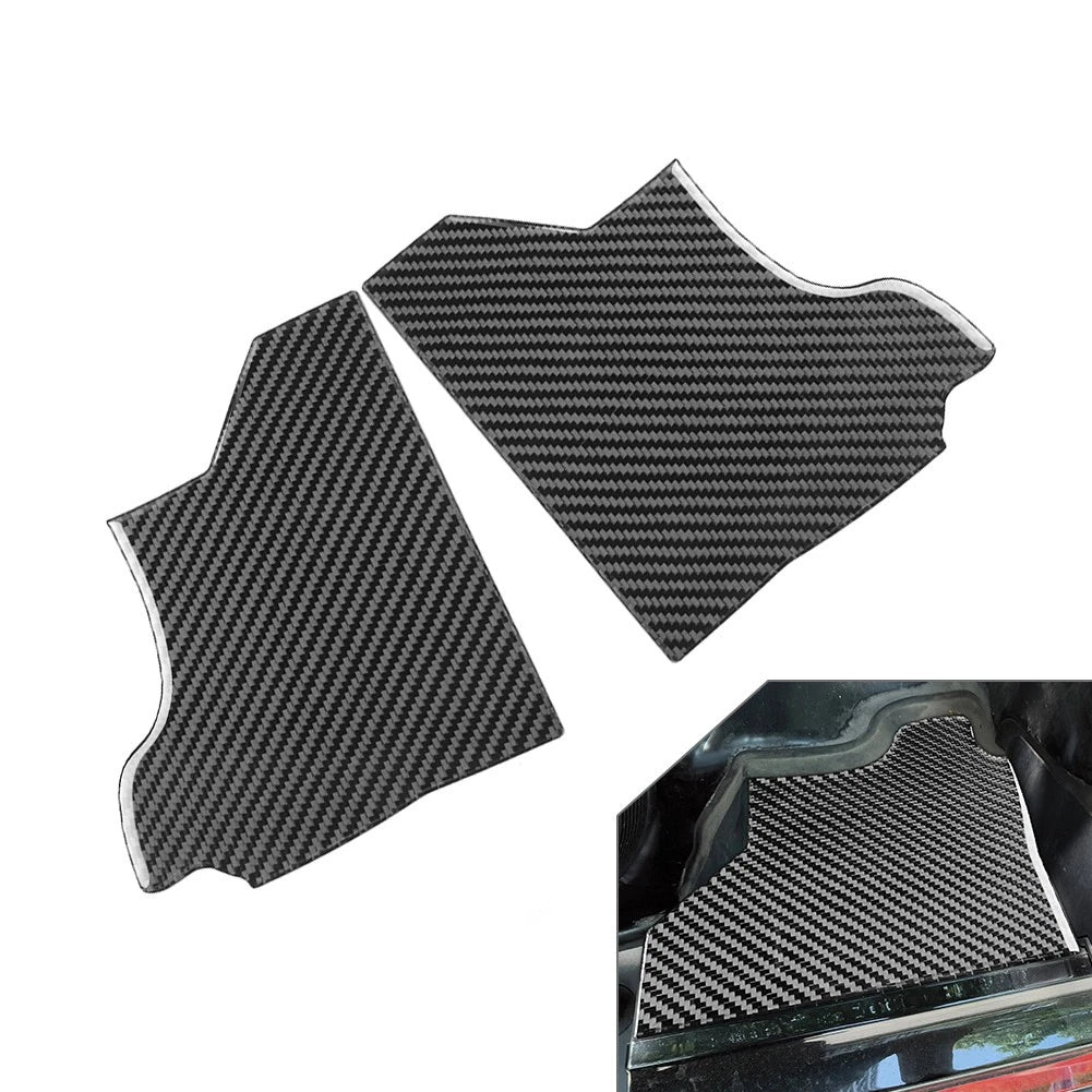 Carbon Fiber Inside Trunk Side Panel Cover Trim for Dodge Challenger (2015–2024)