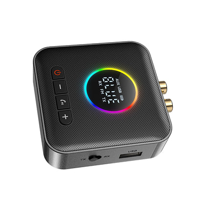 3-in-1 Bluetooth FM Transmitter Receiver Audio Adapter for Universal Use