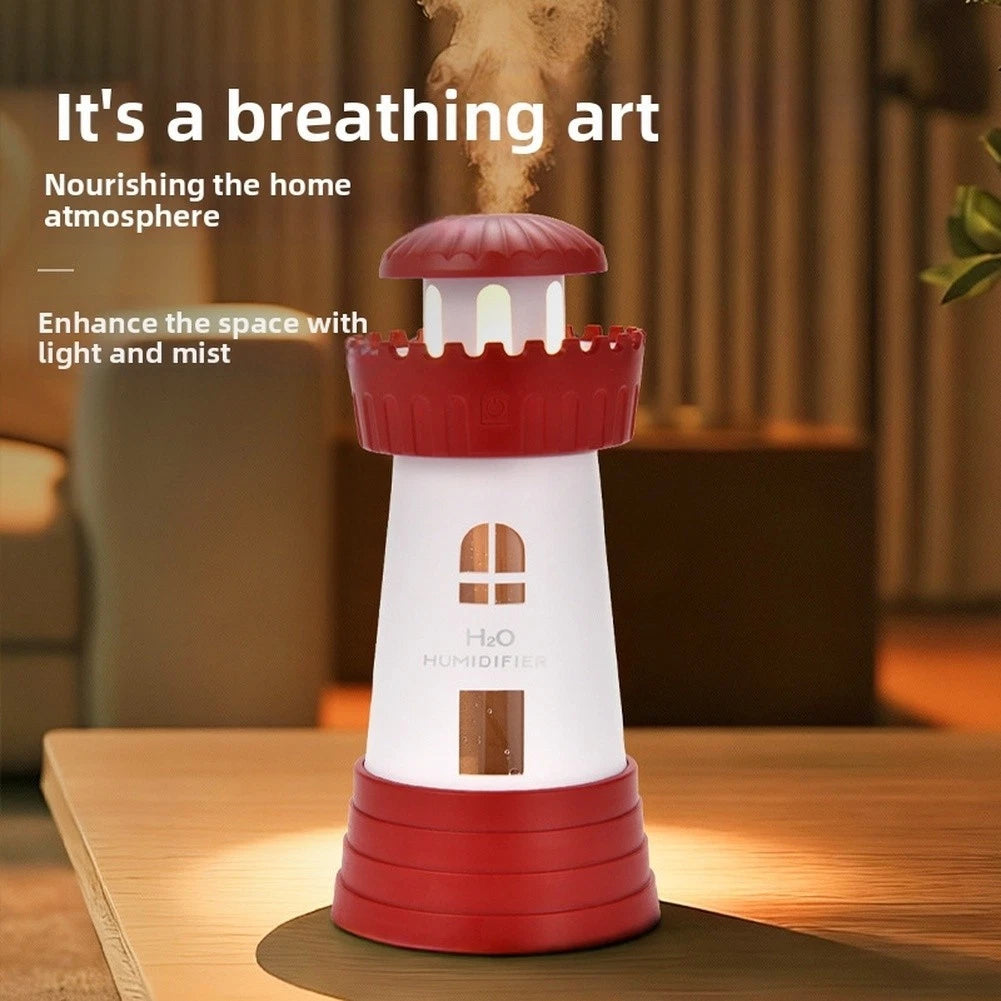USB Powered Humidifier 290ml Tank for Small Spaces