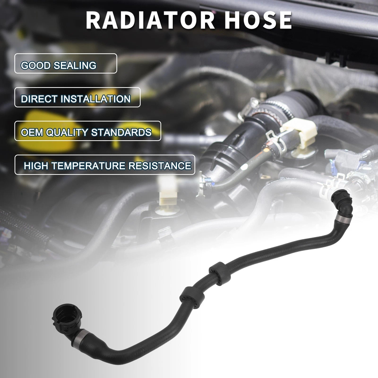 Radiator Hose Replacement for BMW 528i xDrive 2.0L (2012–2016)