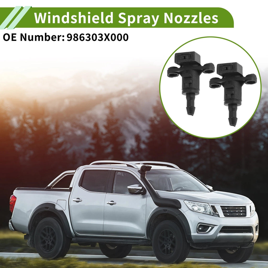 Windshield Washer Nozzle with Hose Connector for Hyundai (2006–2019)