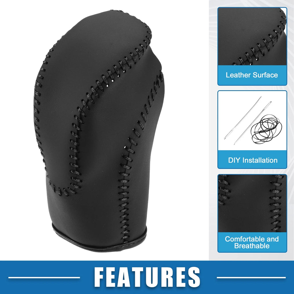 Gear Shift Lever Cover Replacement for Subaru Crosstrek (2018–2023) Black