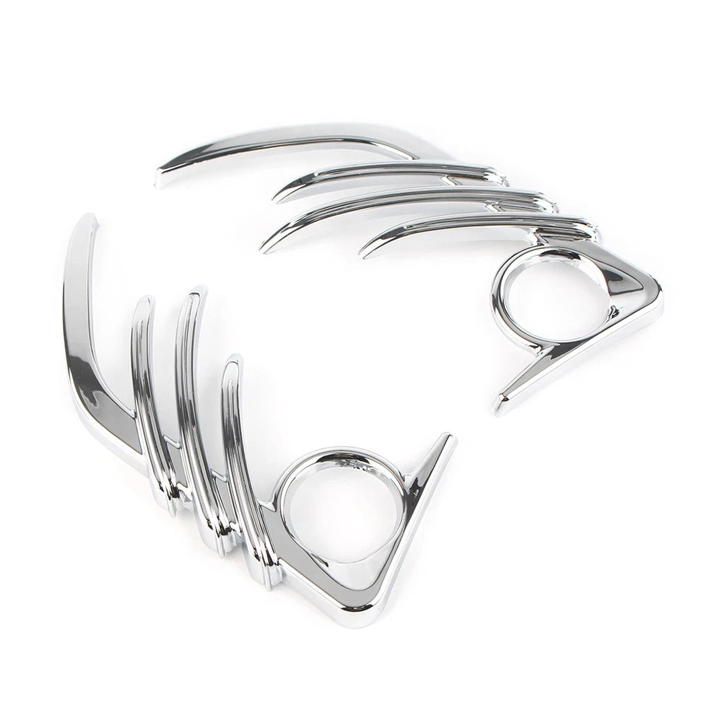 Chrome Front Speaker Outer Trim for Honda GL1800 & F6B (2006–2017)