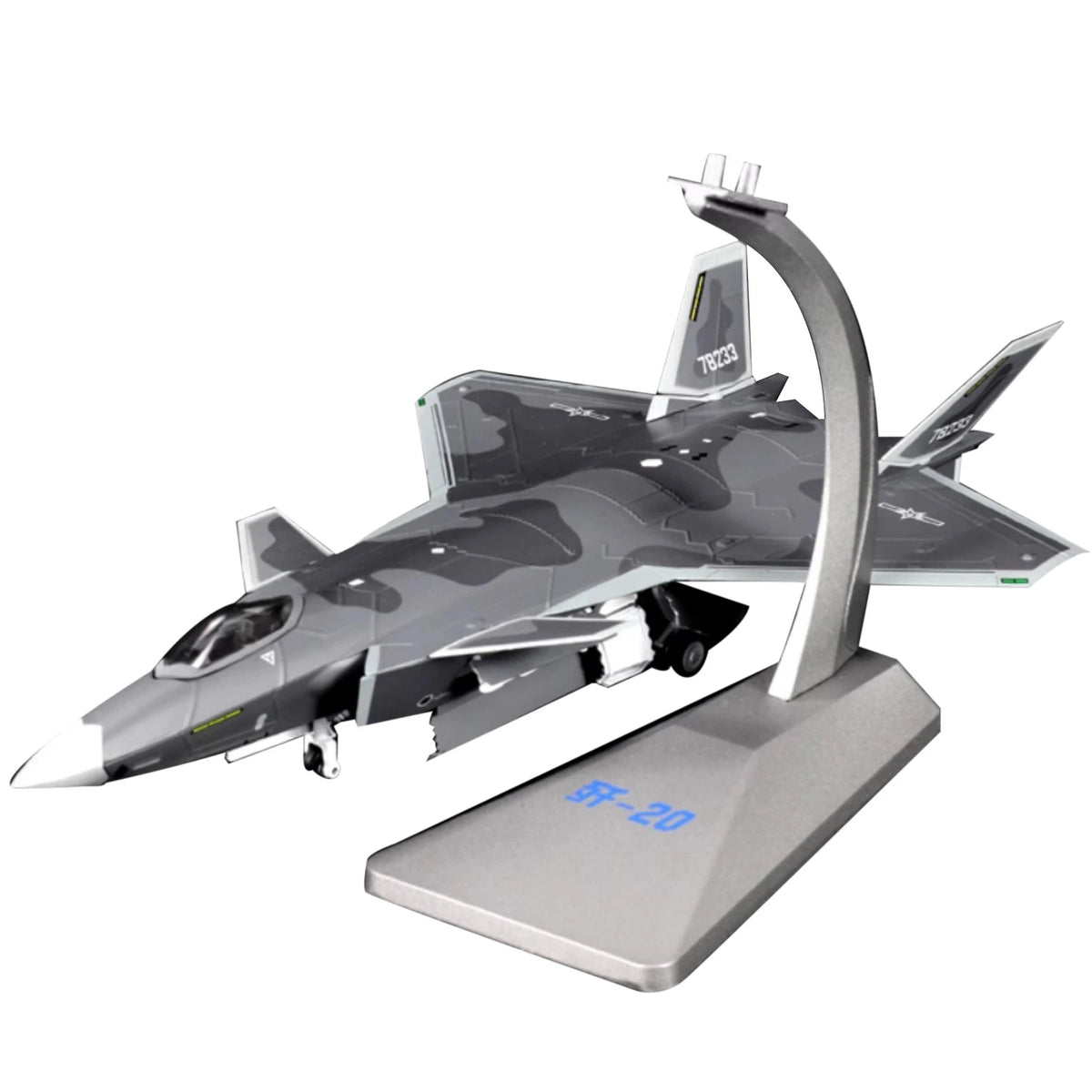 1/72 Scale Chengdu J-20 Fighter Model Plane Toy