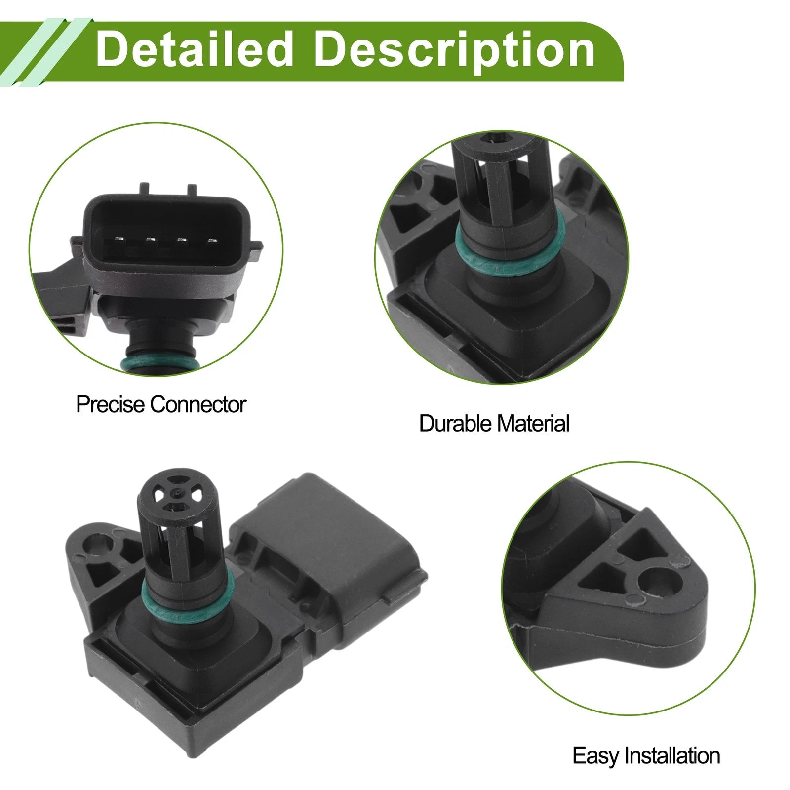 Manifold Absolute Pressure MAP Sensor Replacement for Dodge Ram 2500 (2007–2017)