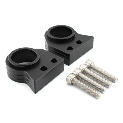 2X Handlebar Riser Bar Lift Clamp Adapter for Kawasaki ZZ-R600 (1990–2007)