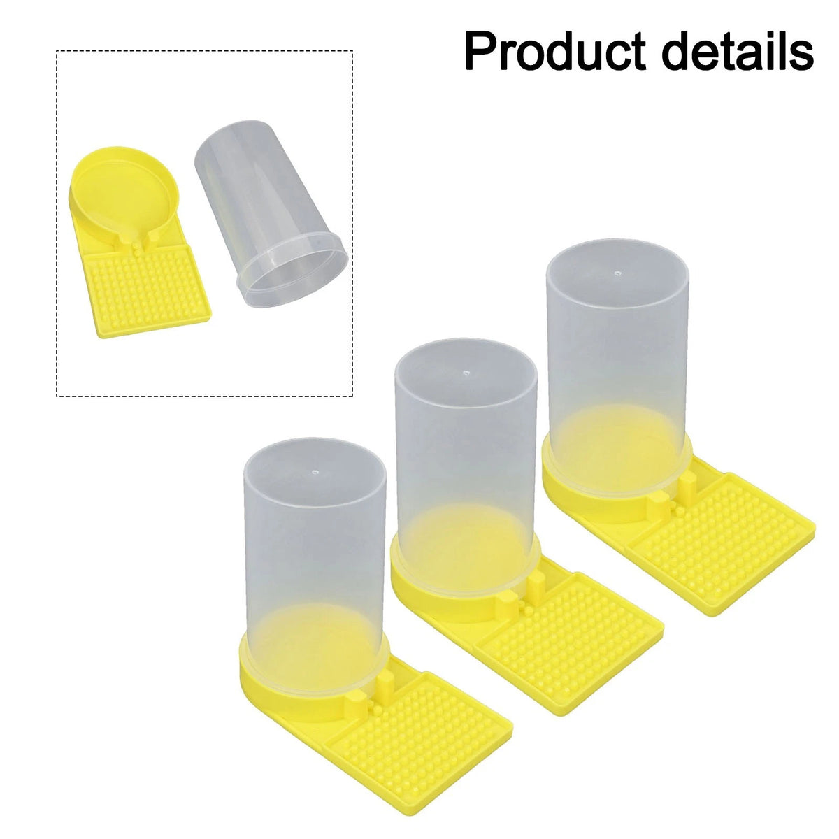 3 Pack Bee Drinkers for Optimal Hive Environment