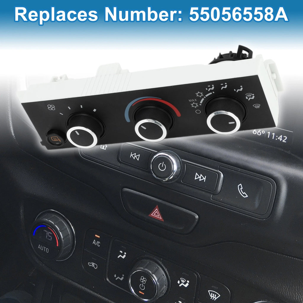 HVAC A/C Heater Climate Control Panel Replacement for Chevrolet Express (2008–2022)