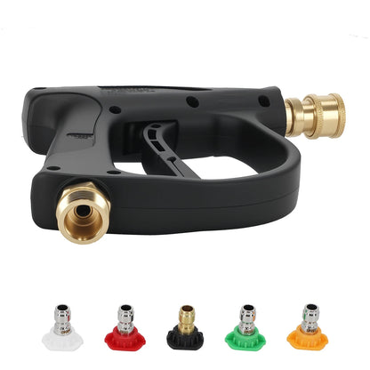 Spray Gun M22 14mm with 5 Quick Change Tips for Automotive