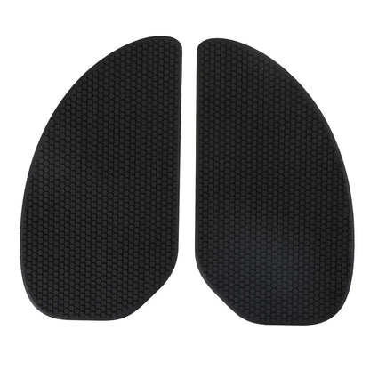 2X Side Tank Traction Grip Pads for Cafe Racer Custom Bobber Chopper T9