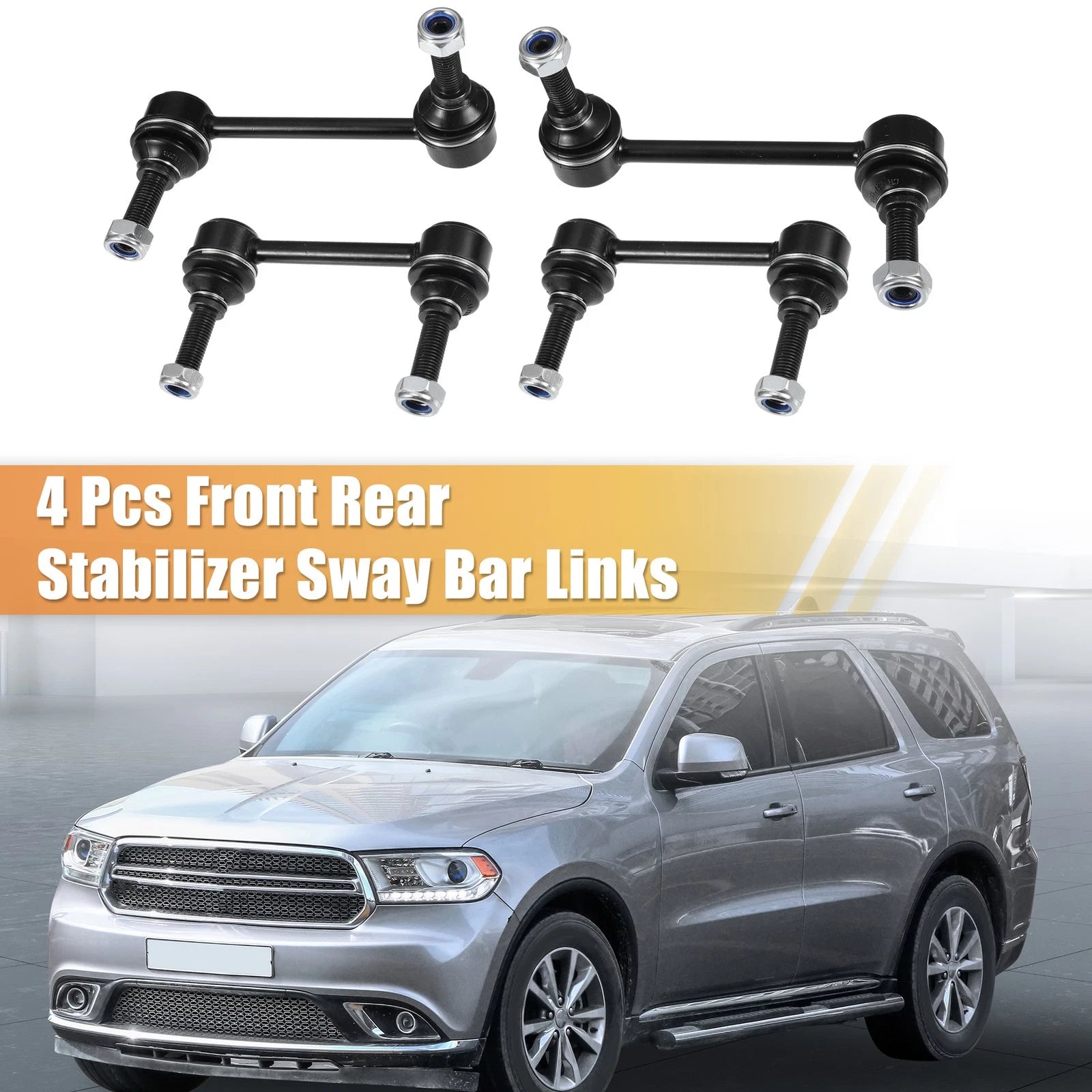 Front Rear Sway Bar Links Kit 4 Pc for Jeep Grand Cherokee (2011–2021)