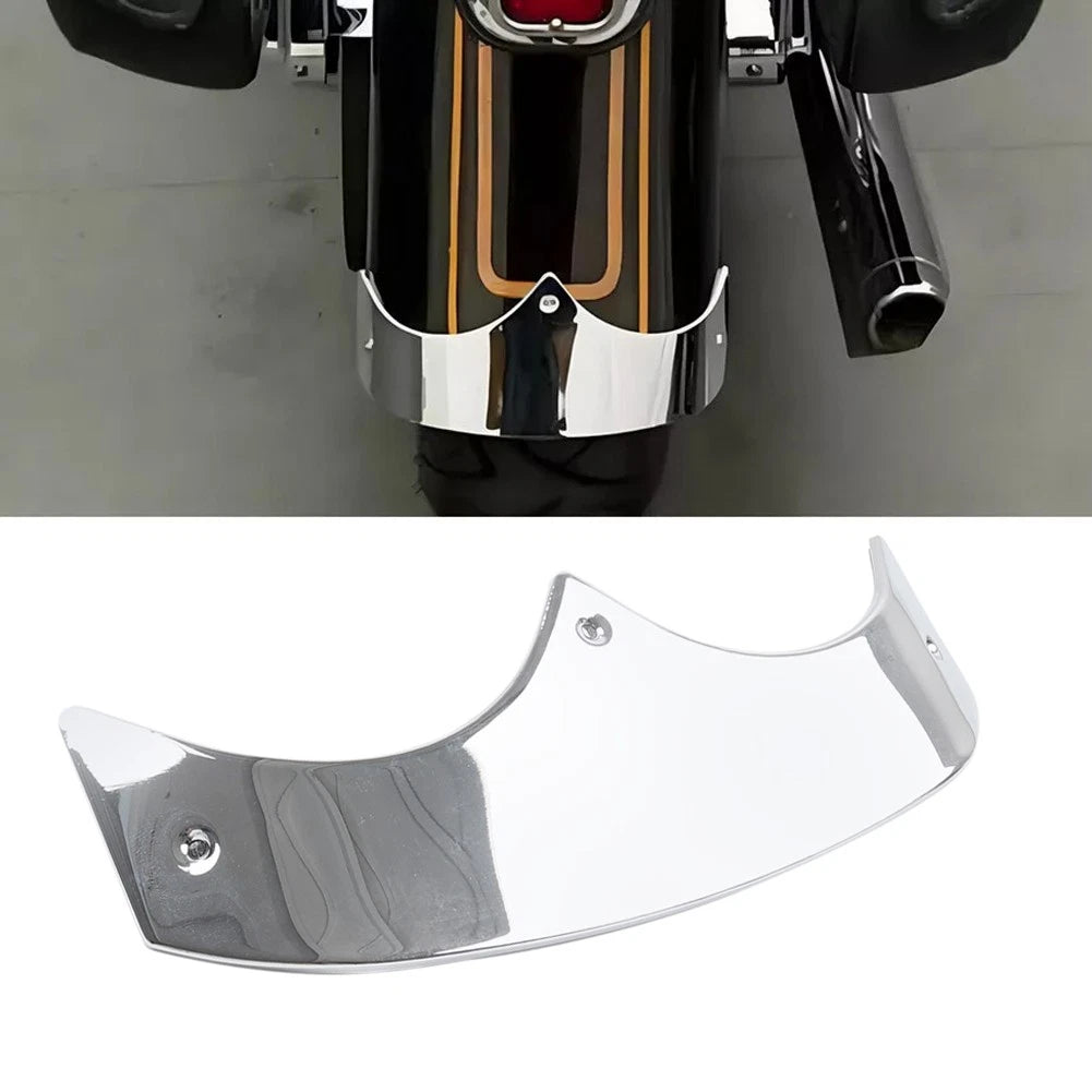 Chrome Rear Mudguard Tip Edge Trim for Harley Fat Boy (1989–2006)