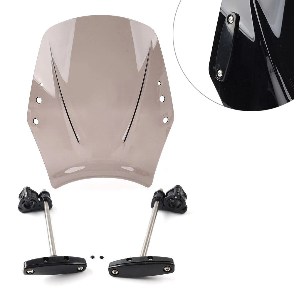 Windshield Deflector for Universal Motorcycle (Fits Most Models)
