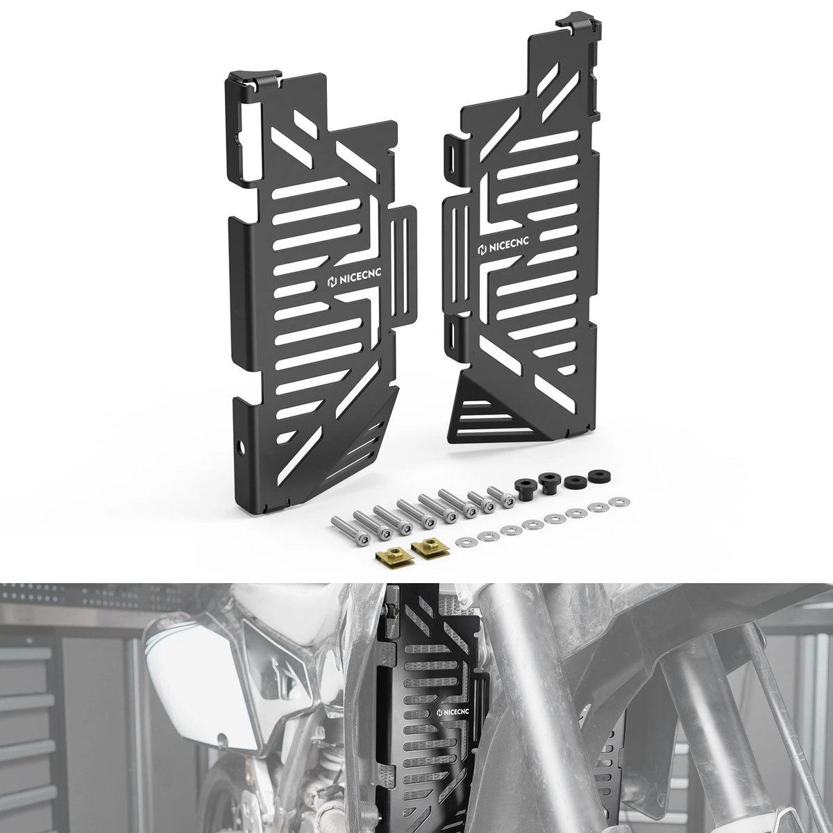 Radiator Guard Grille Protector for Suzuki DR-Z400SM DRZ400S (2005–2024)