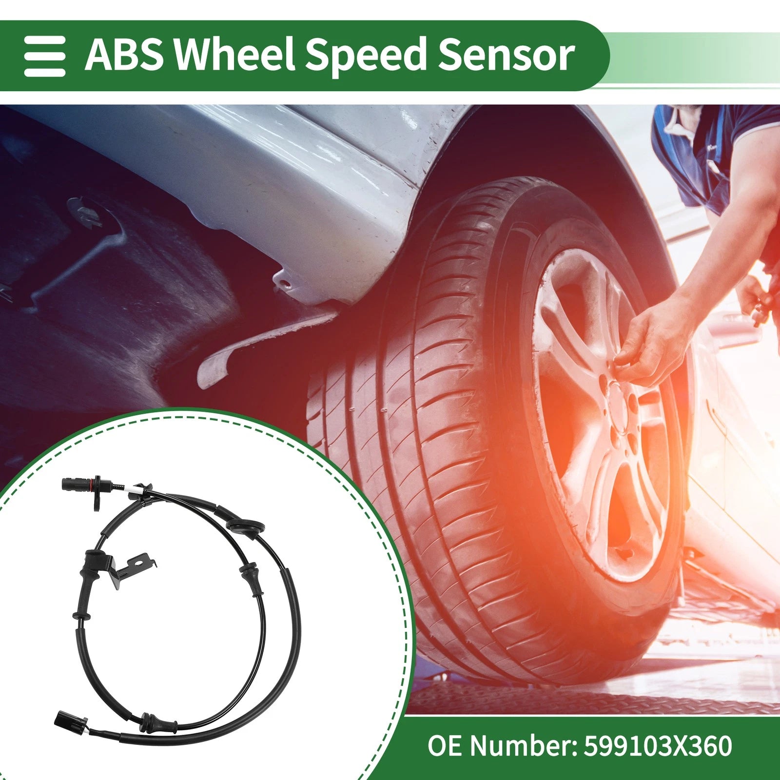 ABS Wheel Speed Sensor Replacement for Hyundai Elantra (2010–2013)