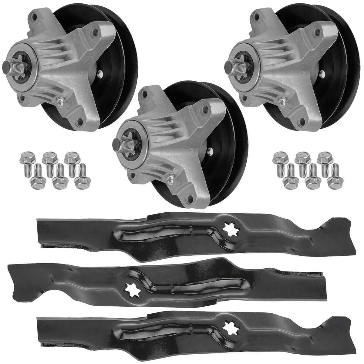 Caltric Spindle Assembly with Blade for Cub Cadet LTX 1050 (2010–2016)