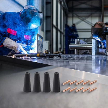 Flux Core Nozzle Tips Kit for MIG Welding Equipment (0.8mm)