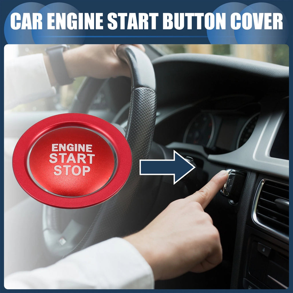 Engine Start Stop Button Cover Replacement for Toyota (2015–2022)