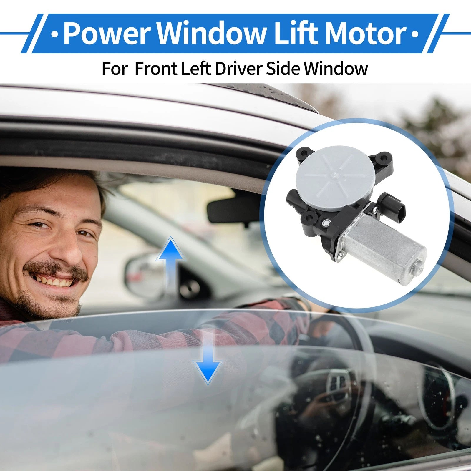 Power Window Regulator Lift Motor Replacement for Hyundai Tucson (2016–2021)