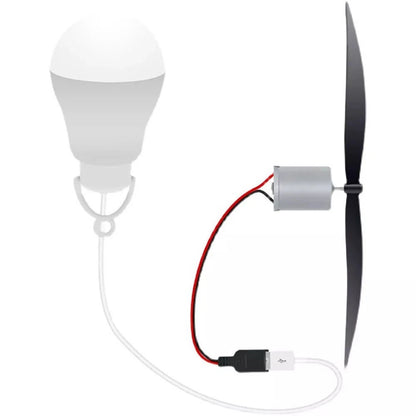 Wind Turbine Motor Set for Educational Exploration