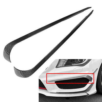 2X Front Air Vent Spoiler for Mercedes Benz CLA Class C117 (2013–2016)
