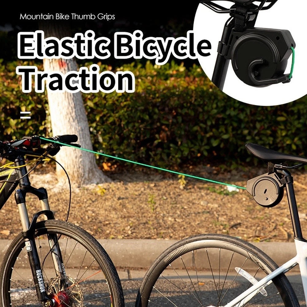 Tow Rope for Mountain Bikes (Elastic Retractable Design)