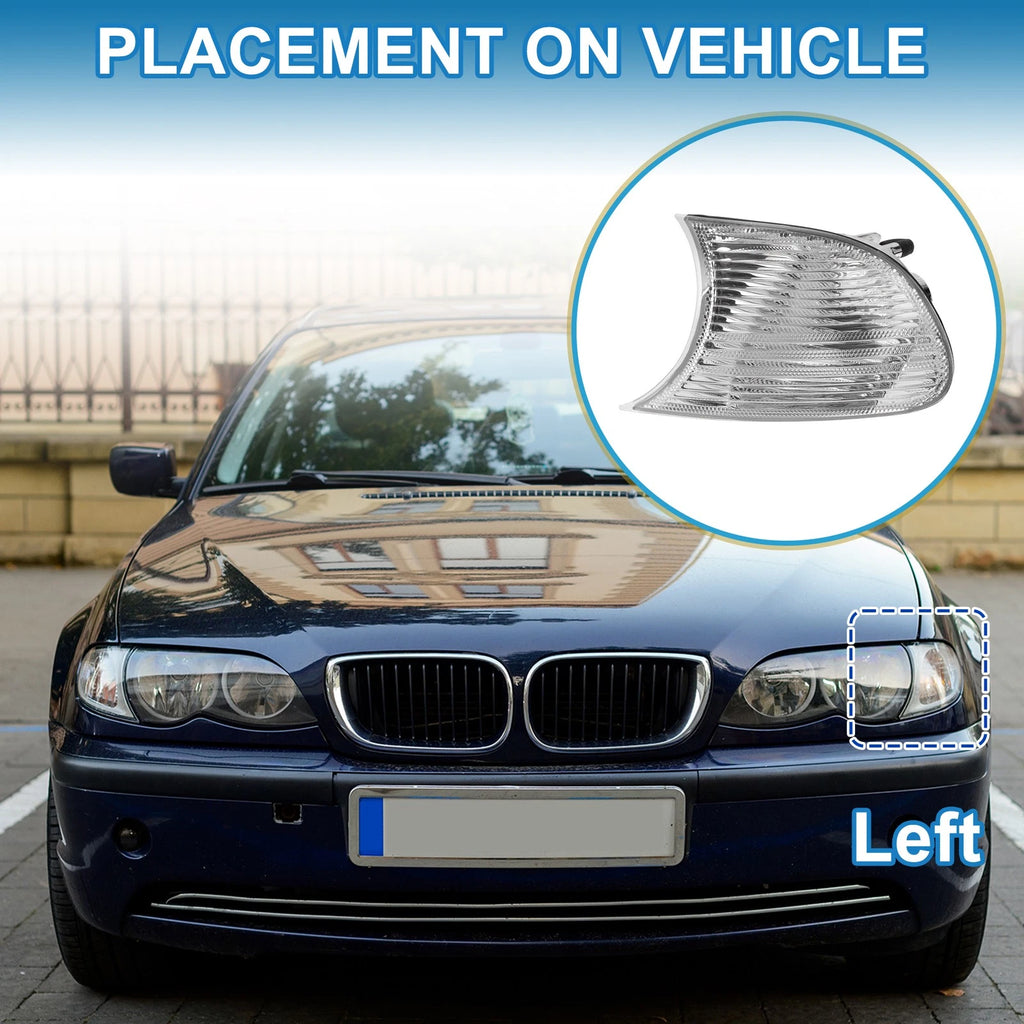 Left Corner Signal Light Cover Replacement for BMW 3 Series E36 (2000–2001)