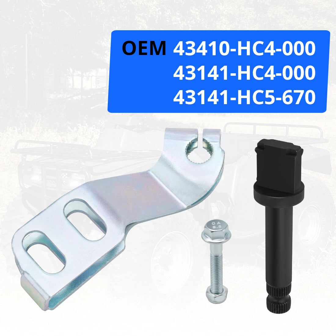 Rear Drum Brake Arm Rocker Cam for Honda TRX300 TRX300FW (1988–2000)