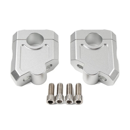 Handlebar Mount Clamp Riser for Honda Kawasaki (7/8" 22mm)