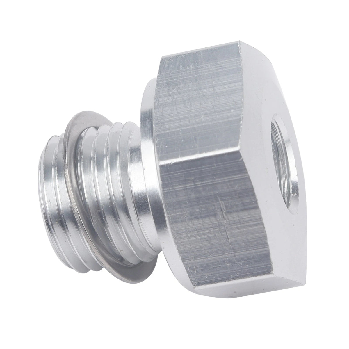 M16x1.5 to 1/8 NPT Oil Pressure Sensor Adapter for GM LS Engines (2001–2023)