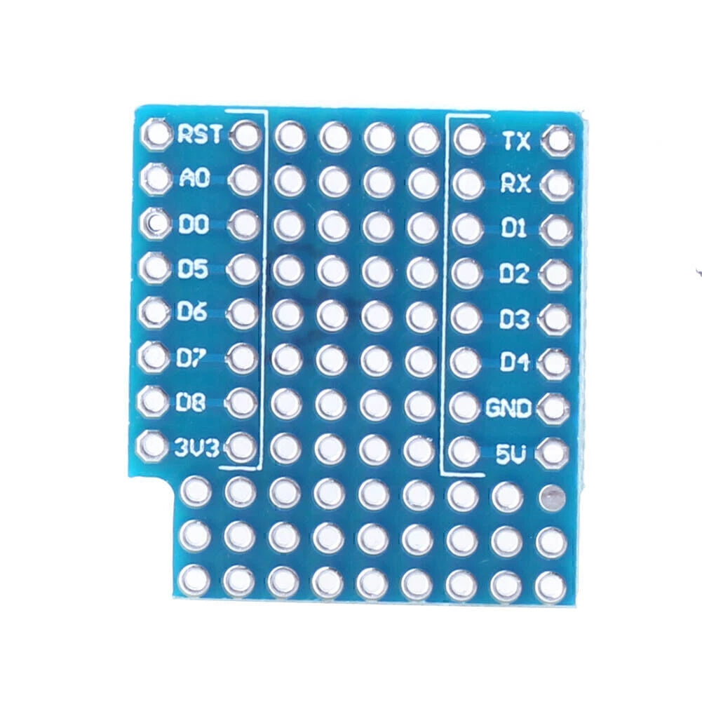 Prototype Breadboard Expansion Shield for D1 Mini (2016–2023)