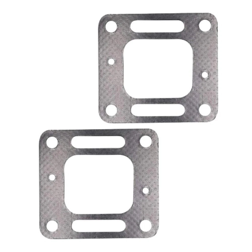 2X Elbow Gasket 863724 for Mercruiser 4.3L 5.0L 5.7L 6.2L 7.4L V8 (–)
