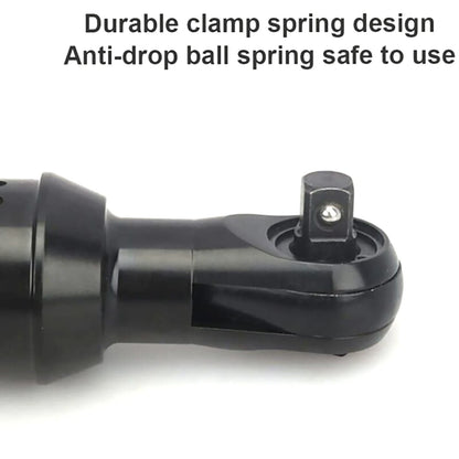 Cordless Ratchet Wrench Head 3/8" Square Drive for Builders Mechanics