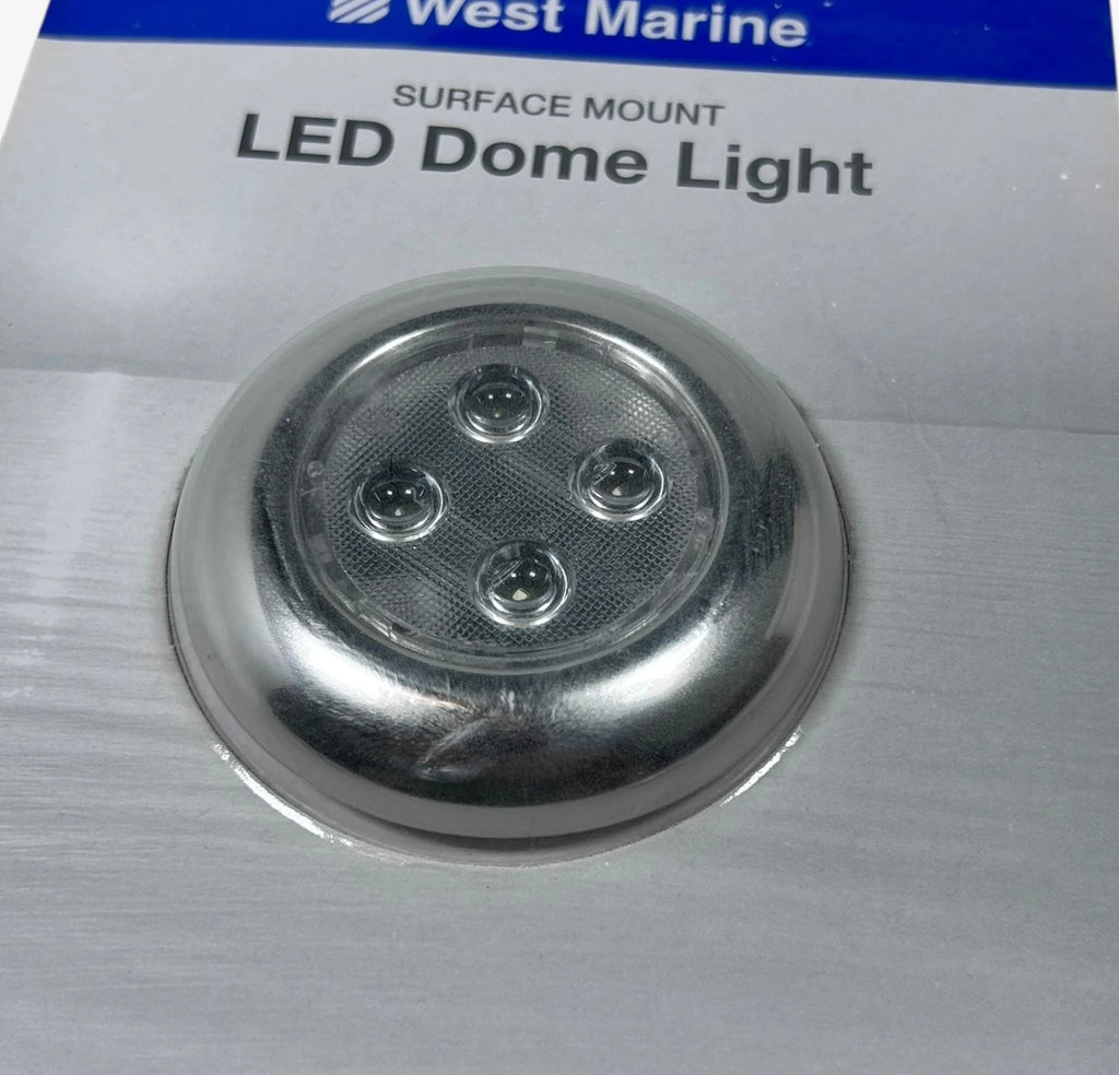 3'' Surface Mount Dome LED Light for West Marine (12V)