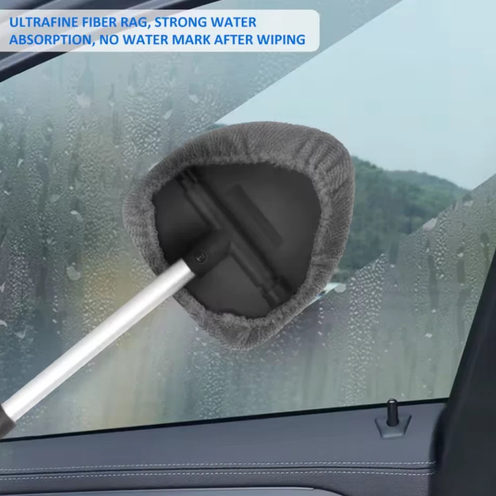 Extendable Microfiber Car Window Cleaning Brush for Defogging