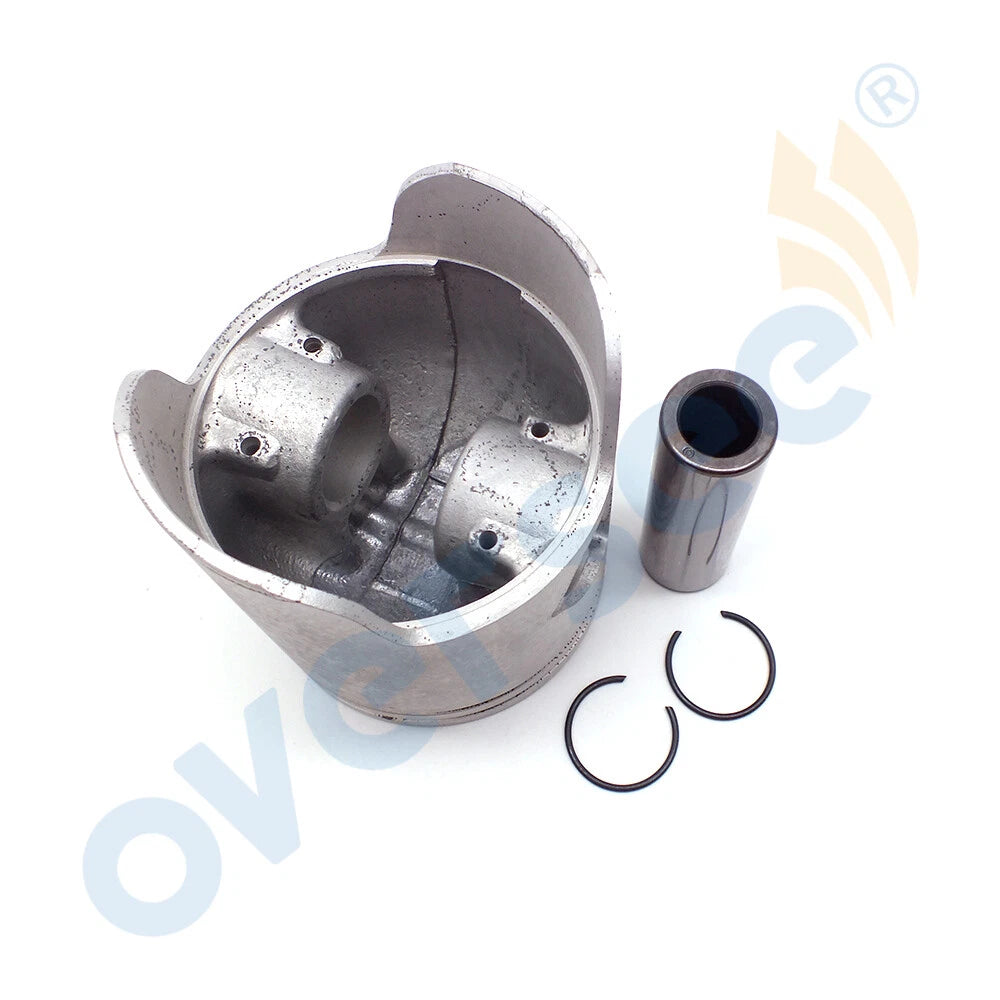 3Pcs Piston & Ring 6K5-11631 6K5-11601 STD for Yamaha Outboard 60HP (2T)