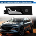 Rear Left Passenger Side Interior Door Handle for Roewe 350 (2012–2015) Black Chrome