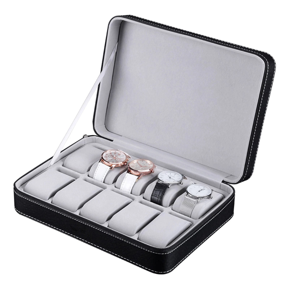 Watch Box Organizer for Wristwatch Display (6/10/12 Slot)