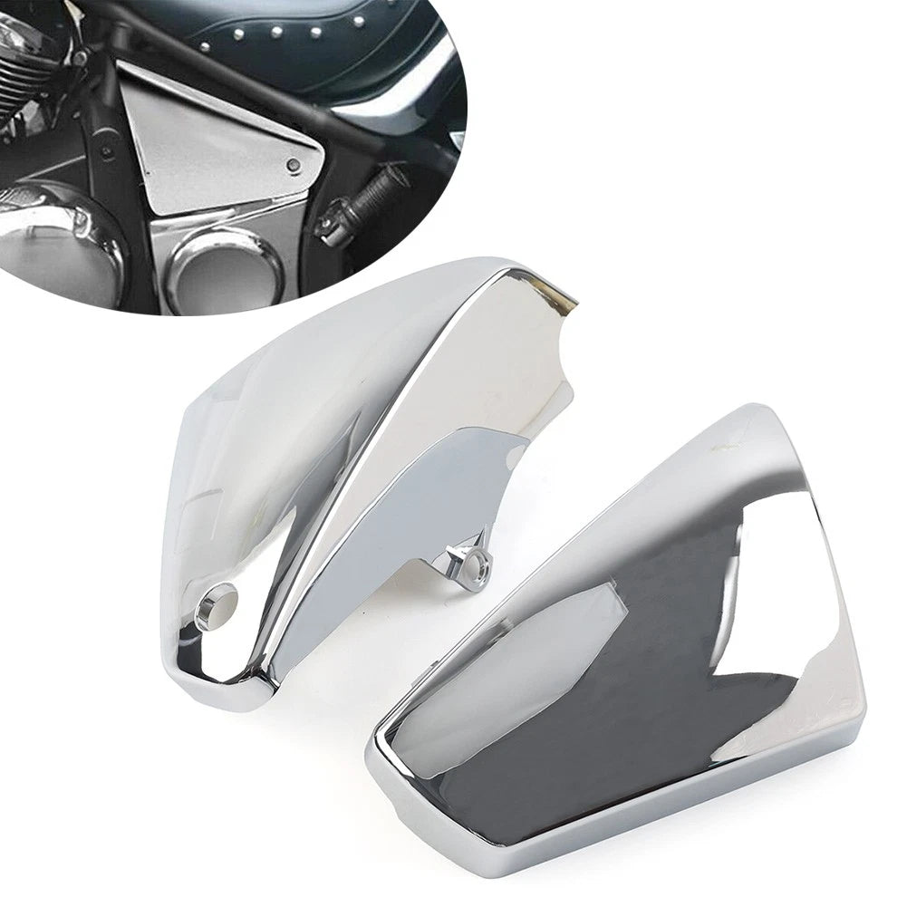 Pair Battery Side Fairing Covers for Kawasaki Vulcan VN900 Classic (2006–2020)