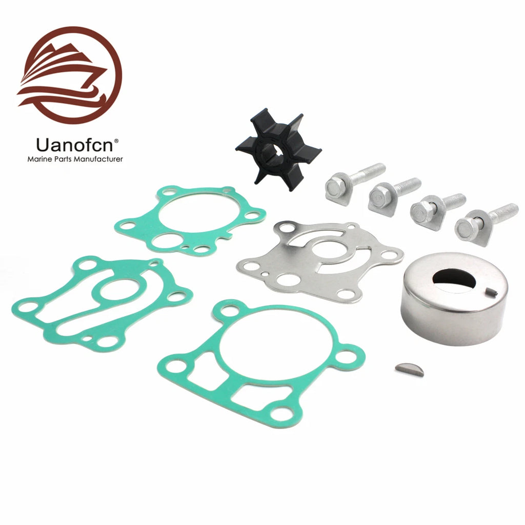 Water Pump Impeller Repair Kit for Yamaha 25HP 30HP (6J8-W0078-A2)