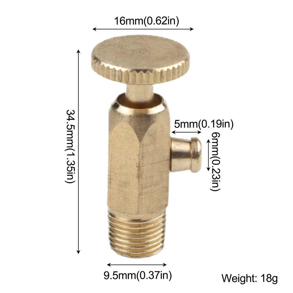 Brass Water Valve Accessory for Water Heater