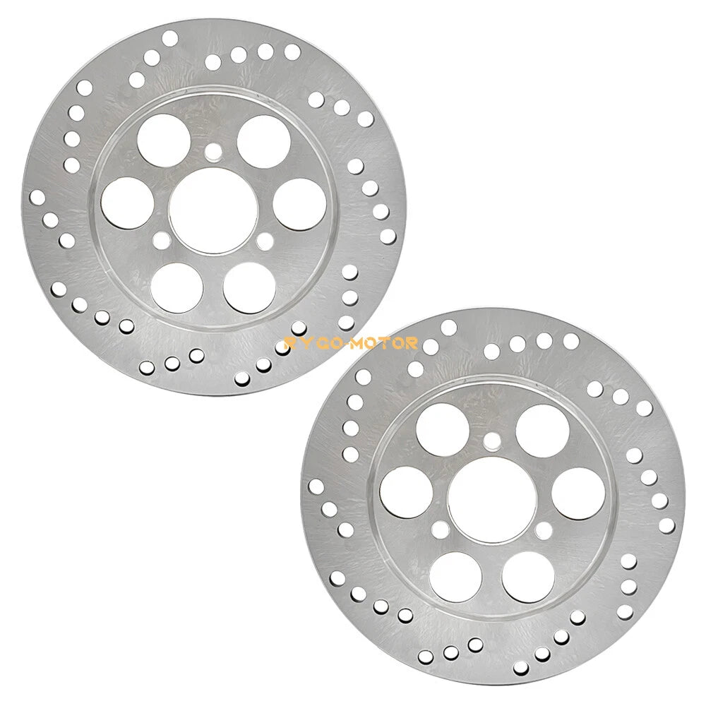 2X Front Brake Disc Rotors for Honda ATC200X ATC250R (1983–1985) 43122-965-000